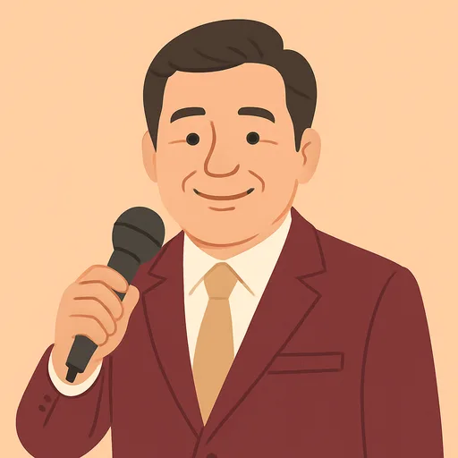 나훈아 캐릭터 이미지 (가상 일러스트)